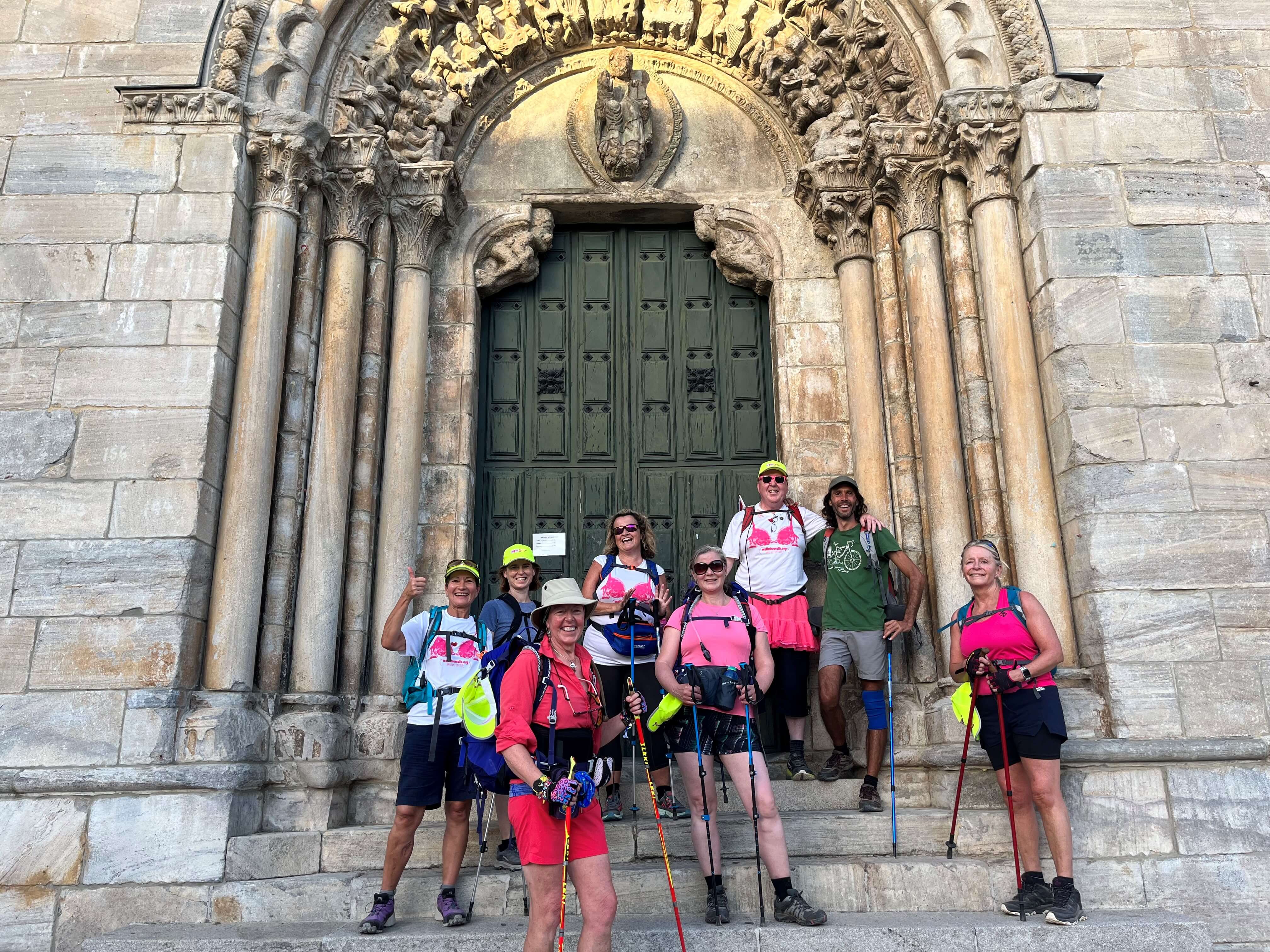 Michele did the Camino Autumn challenge 100 miles in 5 days