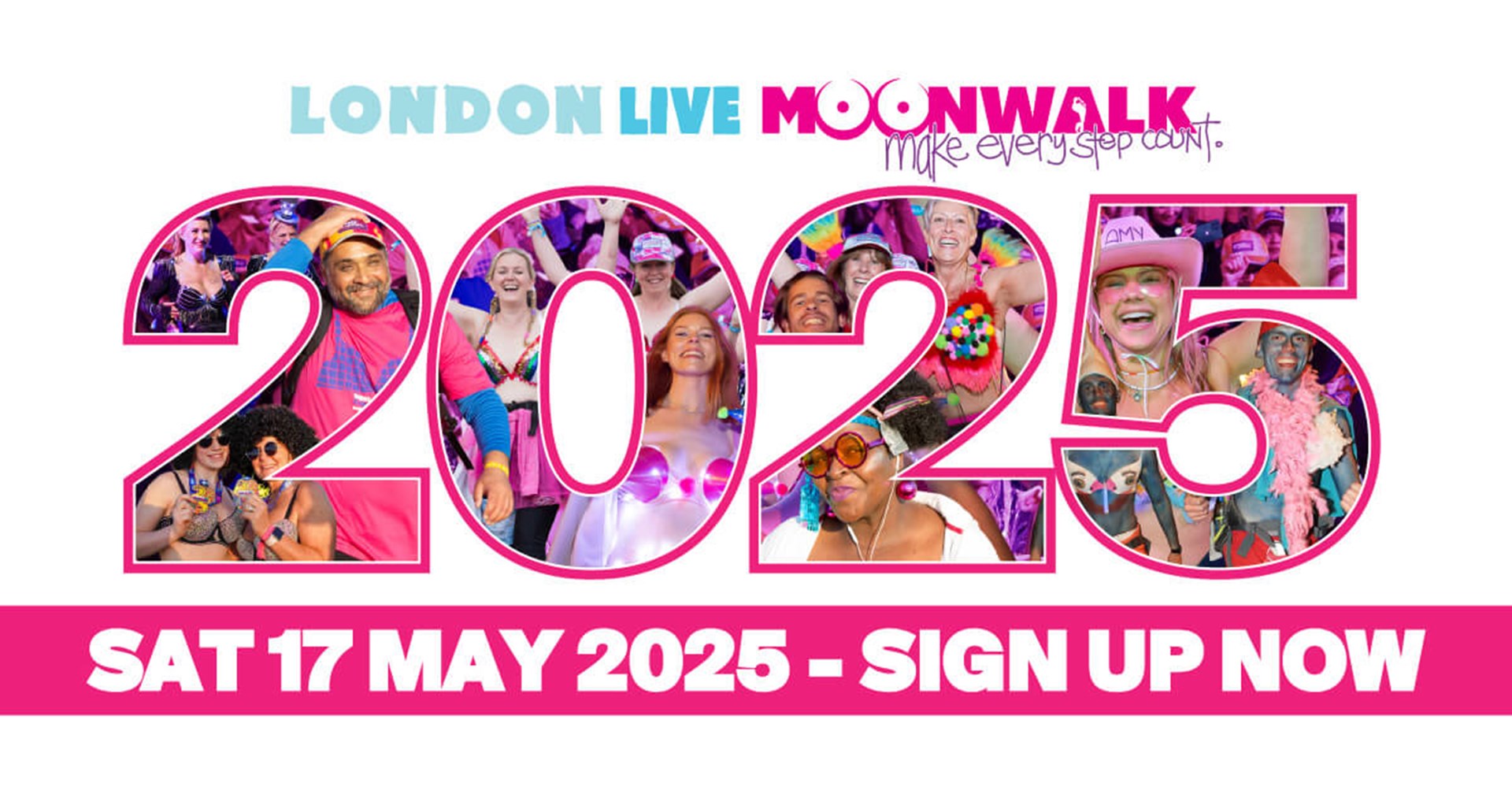 Moonwalk London 2025 Breast Cancer Charity Walk the Walk