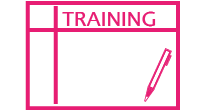 Training Plan Pink Outline